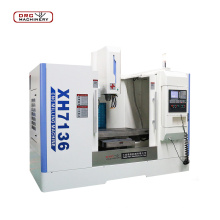 Alta precisión de bajo precio Máquina CNC Centro de mecanizado pequeño 3 Axis 4 Máquina de fresado de eje XH7136